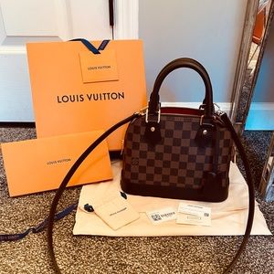 ✨LOUIS VUITTON DAMIER EBENE ALMA BB✨